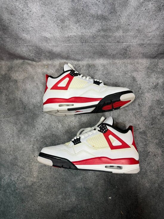 Size 11 | Jordan 4 Red Cement No Box | Pre-Owned main image 4